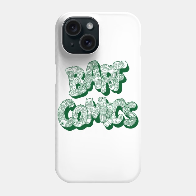 Barf Letters Phone Case by BarfComics