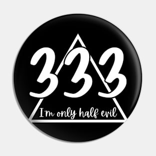 Half evil Pin