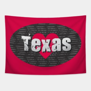 Texas Heart Tapestry