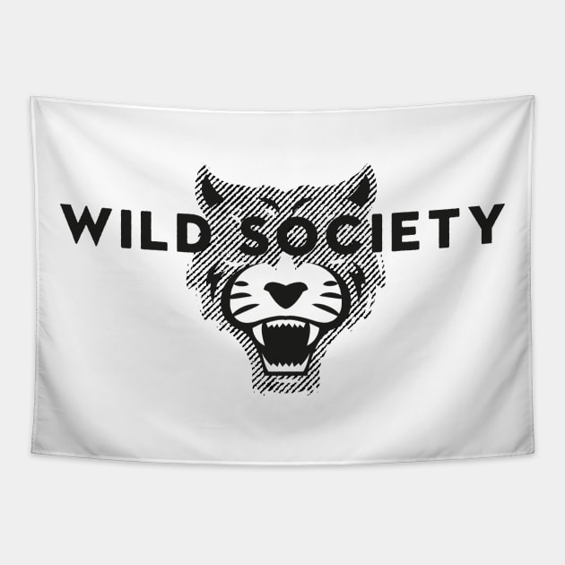 Wild Society Tiger II Tapestry by Wild Society Podcast