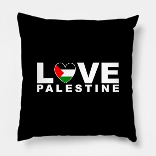 Love Palestine Pillow