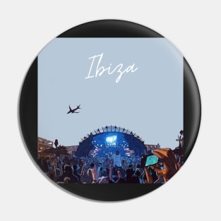 Ibiza Ushuaia design Pin