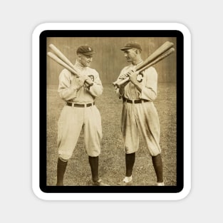 Ty Cobb & Shoeless Joe Jackson Magnet