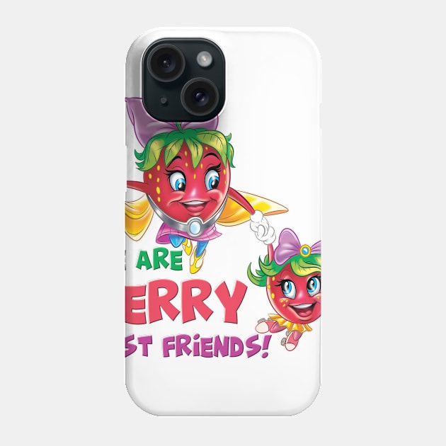 Berry Best Friends Phone Case by Pigeon585