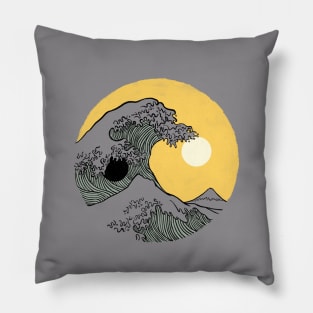 Summer yin yang Pillow