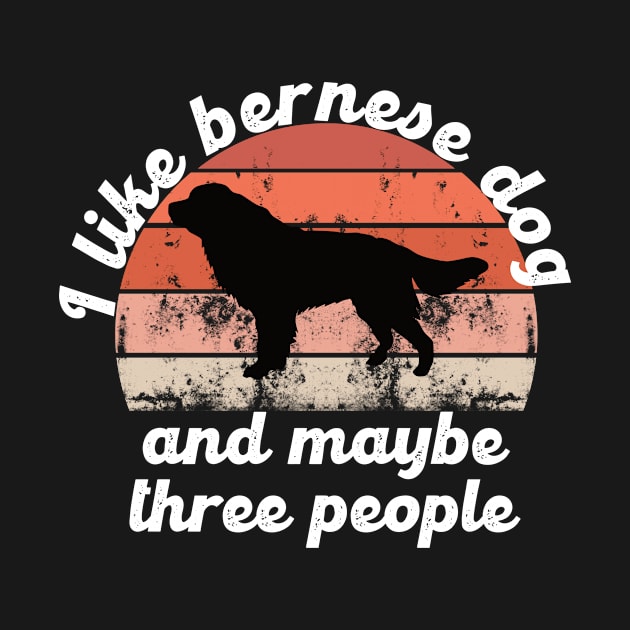 i like bernese and maybe three people by hatem