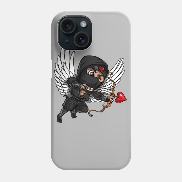 Ninja Cupid Phone Case by underheaven