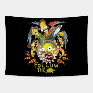 simpsons funny design 7 Tapestry