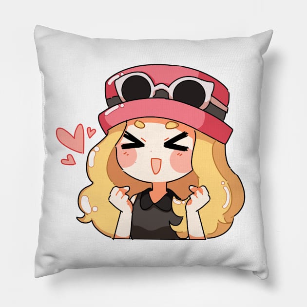 Monster x and y Pillow by Cherrylyx