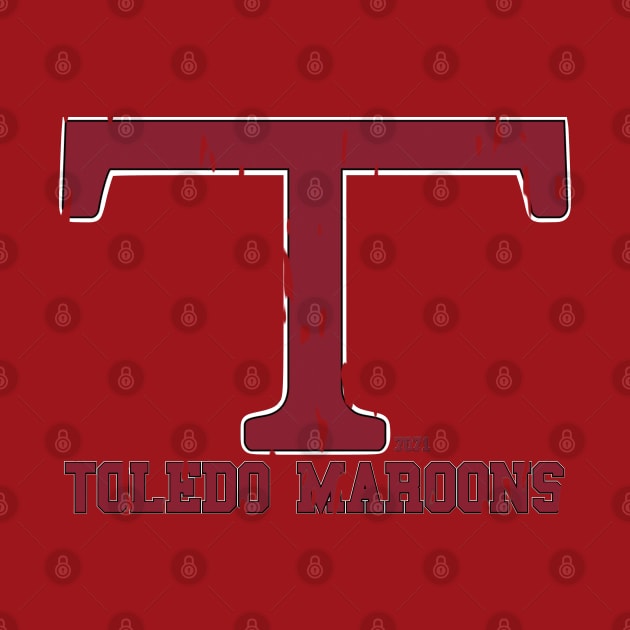 Vintage Toledo Maroons by 7071