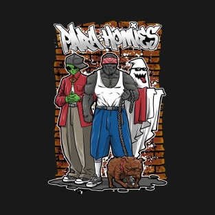 Para-Homies no border T-Shirt