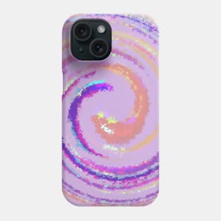 Diamond Purple Swirl Phone Case
