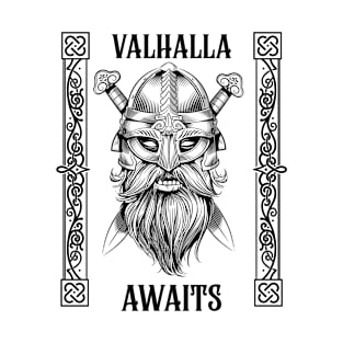 Valhalla Awaits Viking T-Shirt