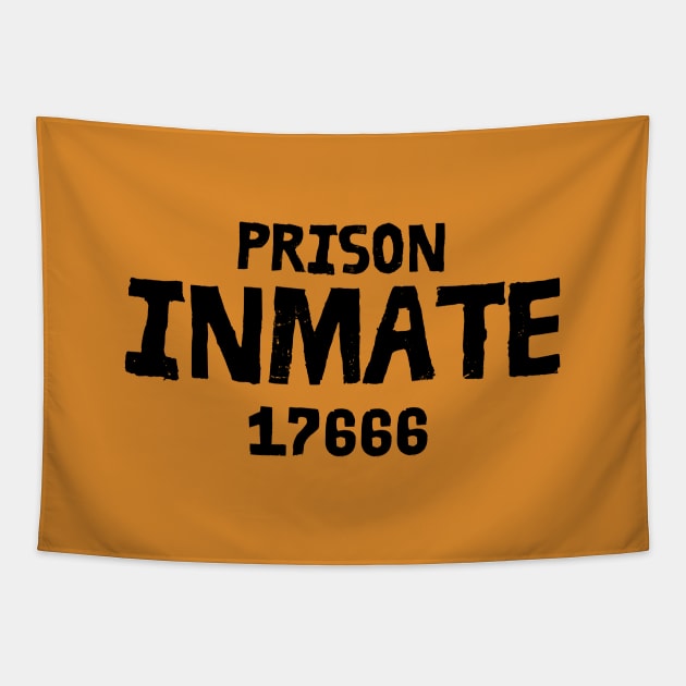 Halloween County Jail Inmate Costume Tapestry by Myartstor 