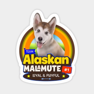 Alaskan Malamute Magnet