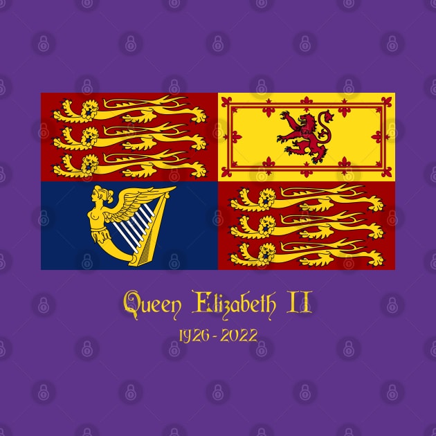 Queen Elizabeth Royal Standard of the United Kingdom by Scar