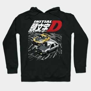 2023 New Initial D Hoodie Akina Downhil Hoodies Anime AE86 Men Women  Sweatshirt Men Hip Hop