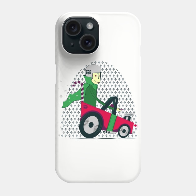 Carlyle The Christmas Vampire Phone Case by BeanePod