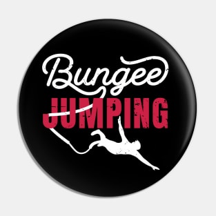 Bungee Jumping / bridge jumping lover / bungee jumping present / bungee jumping gift idea Pin