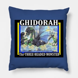 GHIDORAH THE THREE HEADED MONSTER Pillow