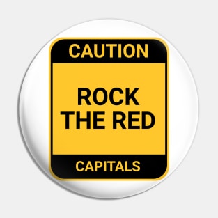 ROCK THE RED Pin