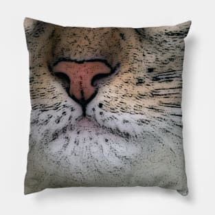 cat mouth Pillow