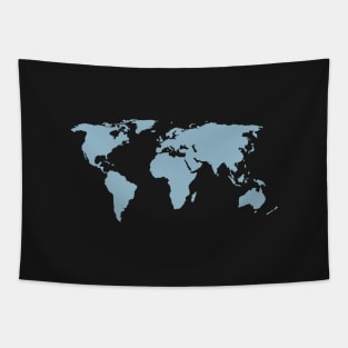 World Map Tapestry