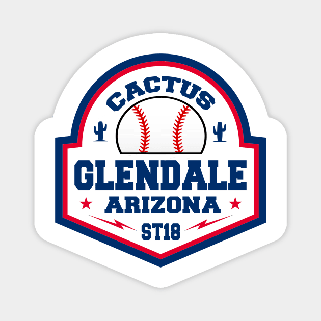 Glendale, AZ Spring Training! Magnet by OffesniveLine