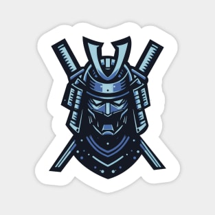 Cyberpunk Samurai Magnet