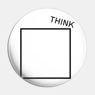 Think outside the box Pin