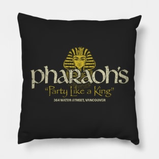 Pharaoh's Vancouver 1968 Pillow