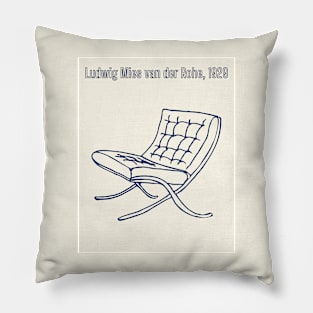 Mid-century Modern Iconic Chair Pillow