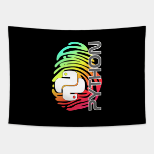 Stylish Python Tapestry