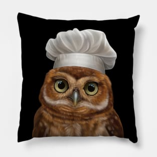 Owl Chef Pillow