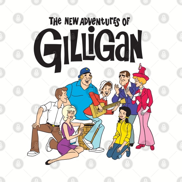 The New Adventures of Gilligan Cartoon by Chewbaccadoll