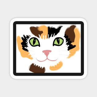 Calico Cat Magnet