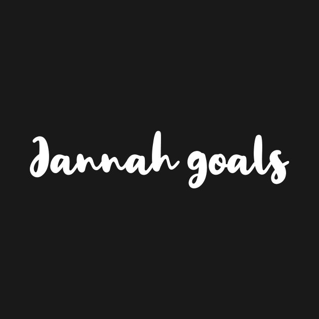 Islamic Jannah Goals by Muslimory