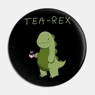 Relaxing Tea-Rex Pin