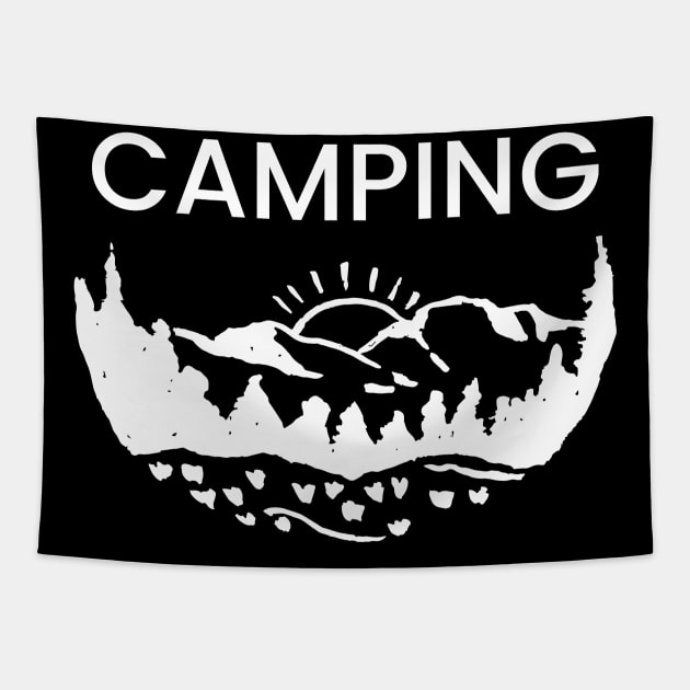 Camp Know Where Tapestry by Maroon55