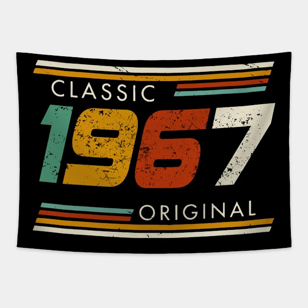 Classic 1967 Original Vintage Tapestry by Kontjo