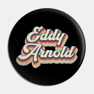 Retro Pattern Eddy 70s 80s 90s Birthday Classic Style Pin