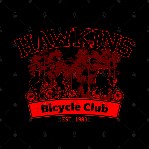 Cool 80's Inspired Bicycle Club For Cyclists by BoggsNicolas