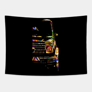 G wagon abstract colorful Tapestry