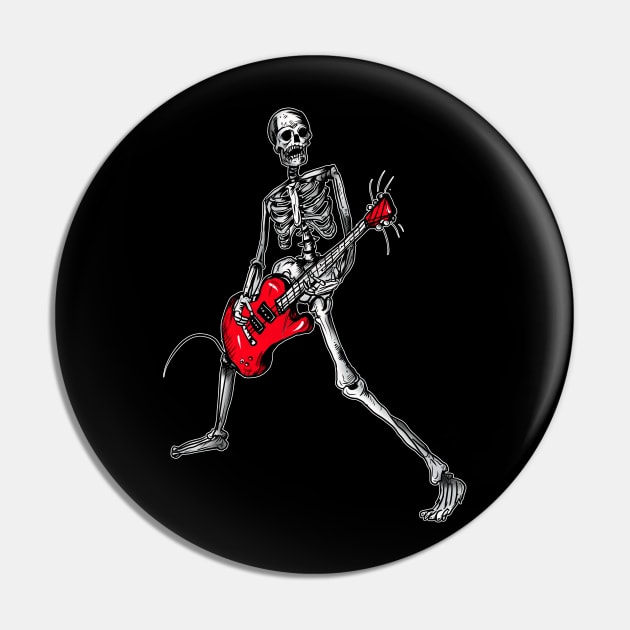 The Zombie Ghost of Johnny Ramone Pin by silentrob668