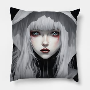 Gothic Anime Girl Pillow