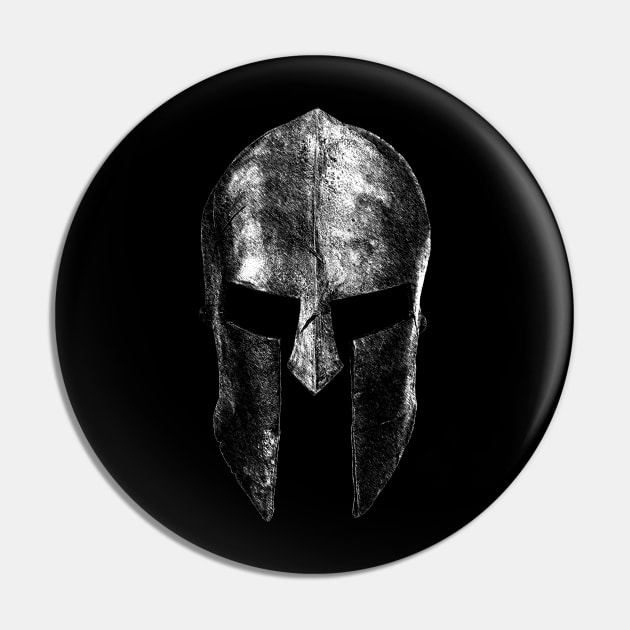 Spartan Helmet Pin by biggeek