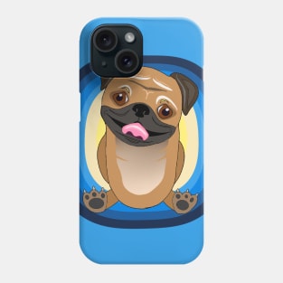 Cute baby pug Phone Case