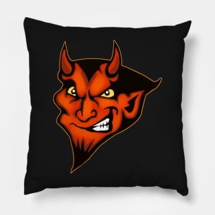 Devil Head Pillow