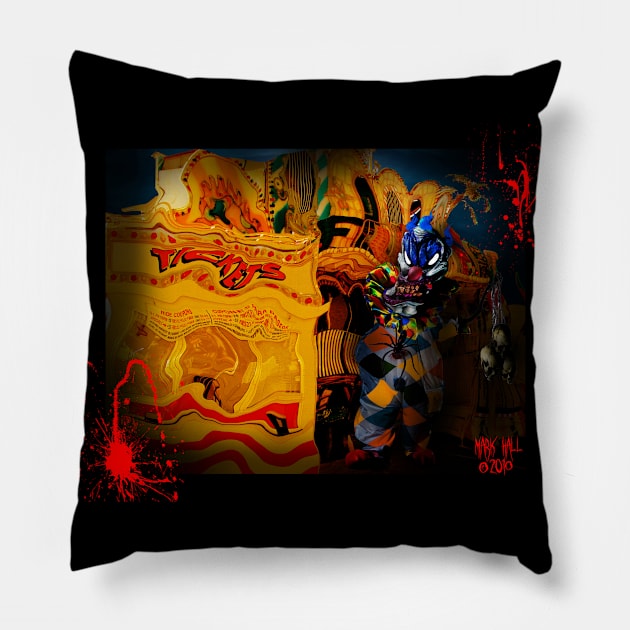 CARNIVAL OF BLOOD 2 Pillow by GardenOfNightmares