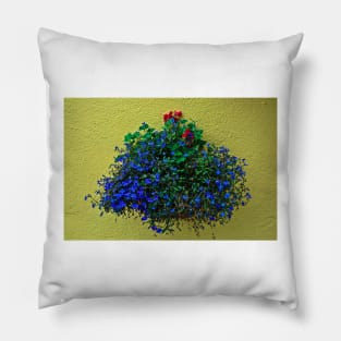 Flowers on the Wall Pillow